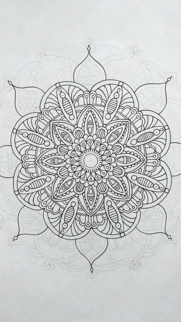 How to Draw Mandala Designs and Create Your Own Free Coloring Pages ...