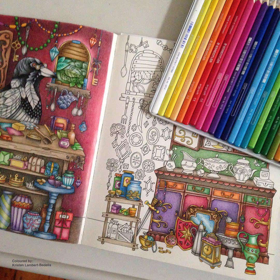 Adult Coloring with the Best: Tips and Tricks from Kristen Lambert ...