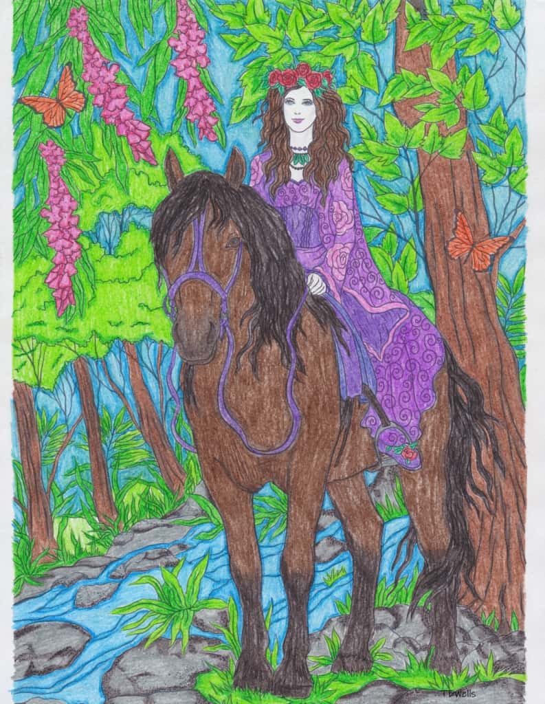 Fairy on a Horse