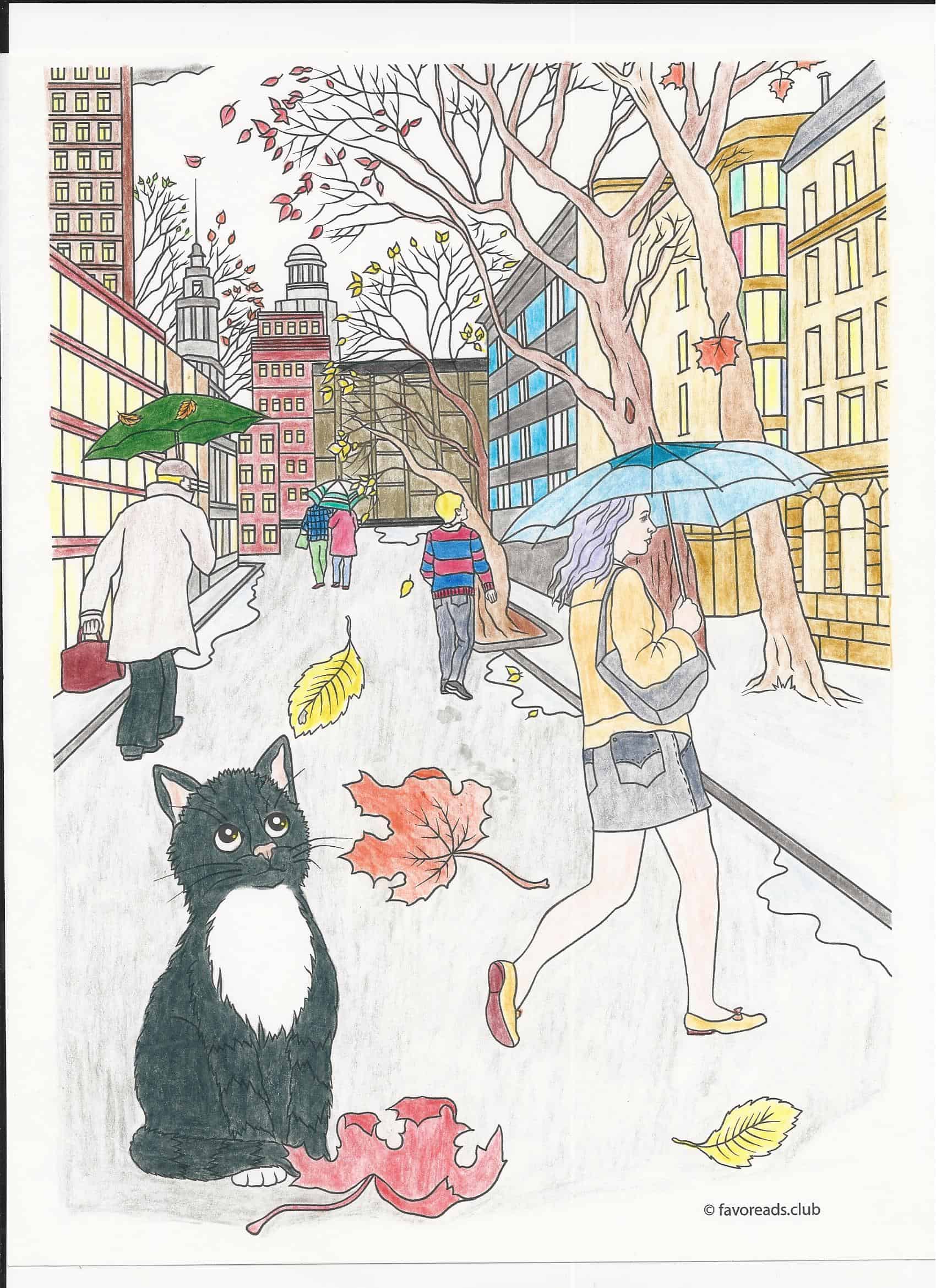 Cats and Dogs – A Cat in the Rain