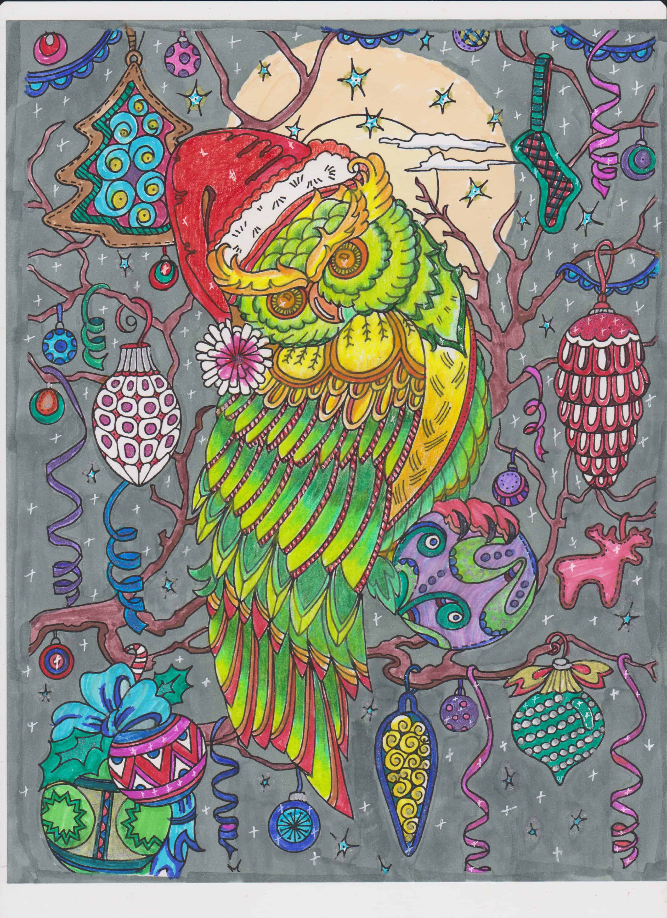 Christmas Joy – Winter Owl