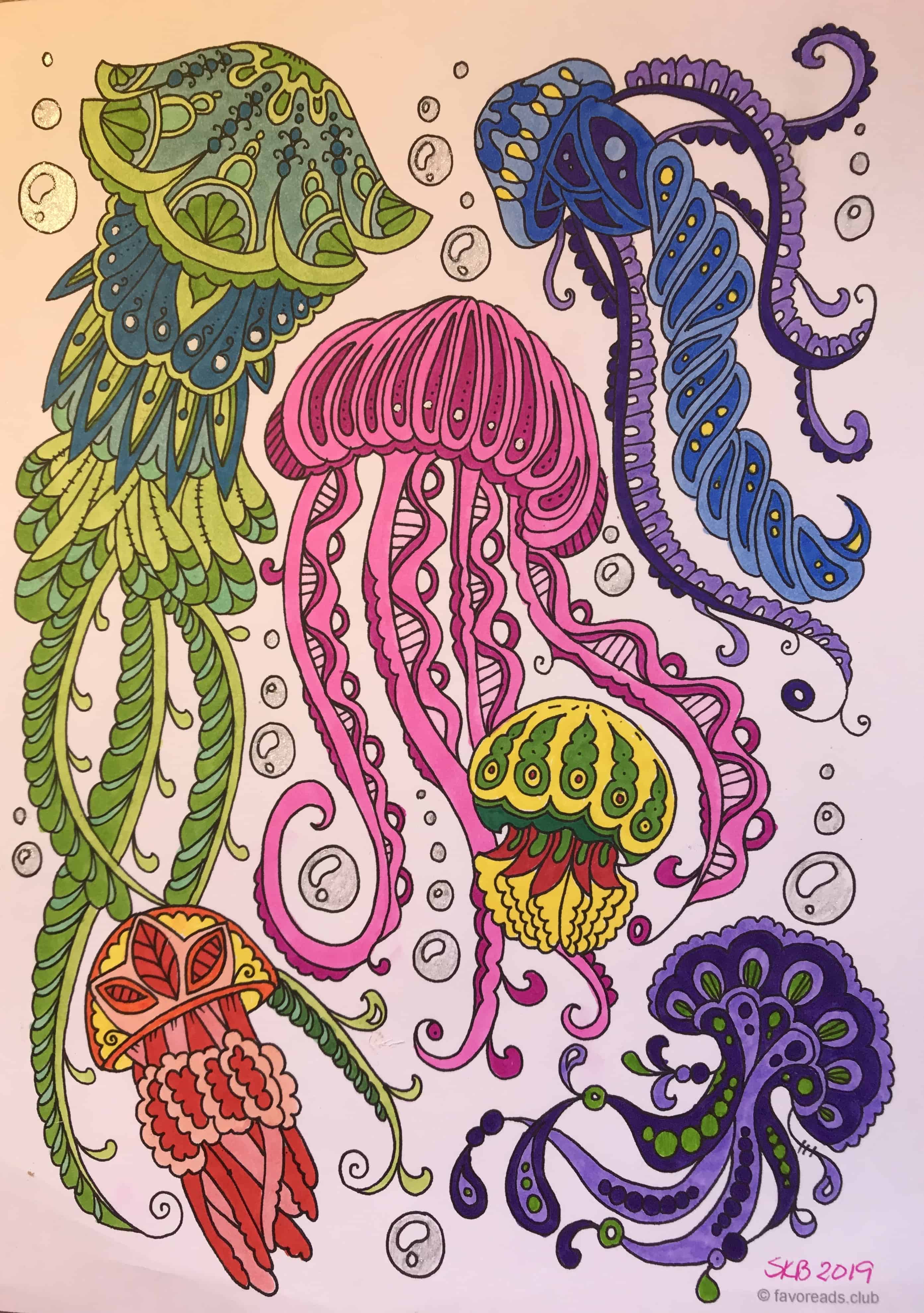 Ocean Life – Jellyfish