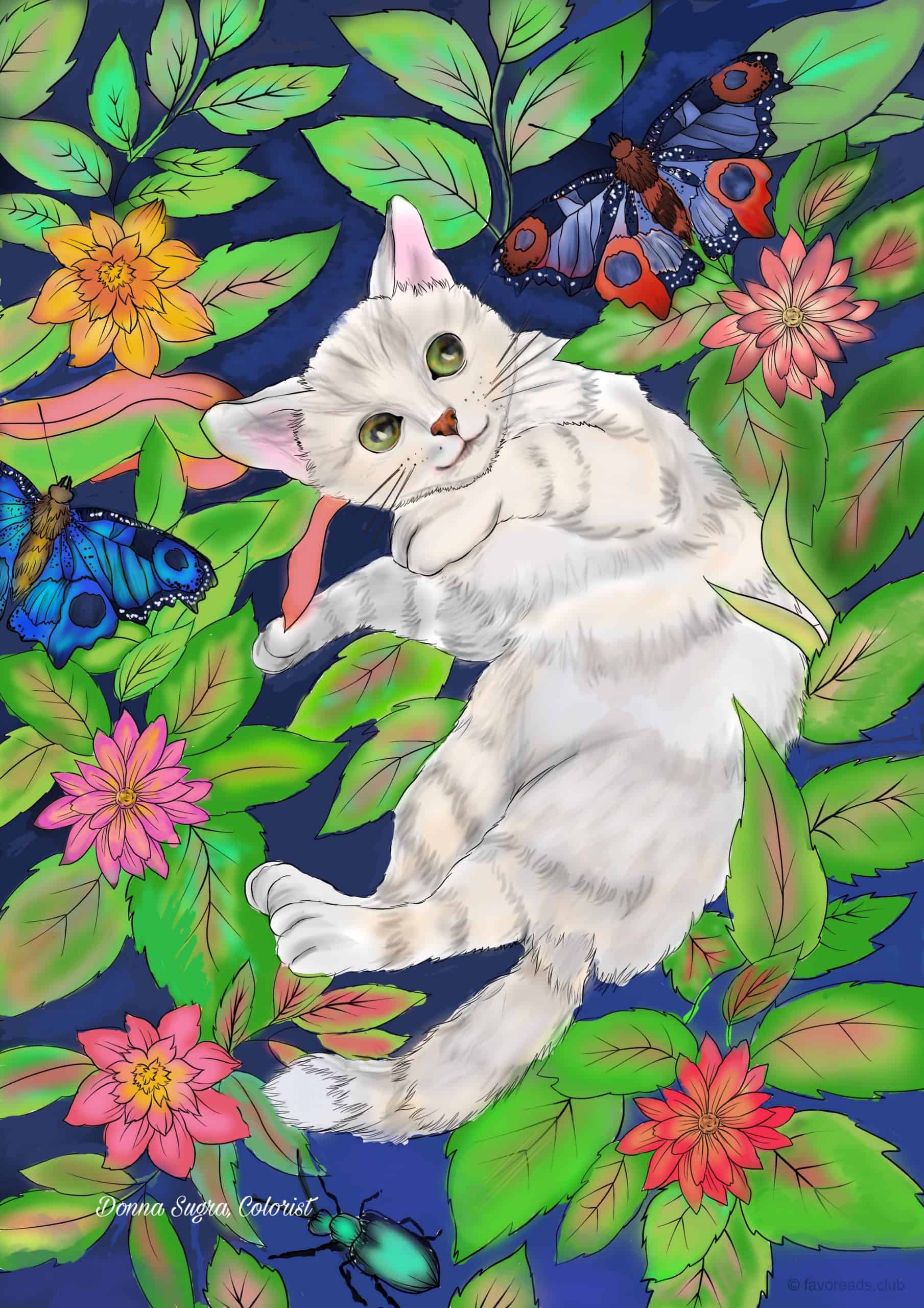 Cat Flowers