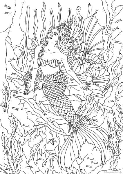 Ocean Life – Mermaid