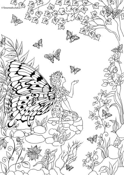 The World of Butterflies – Woman – butterfly