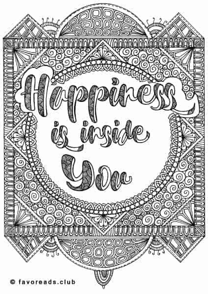 Inspirational Messages – Happiness is Inside You