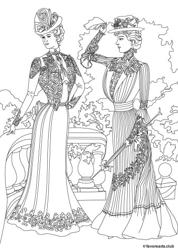 Fashion and Style – Women in the Garden