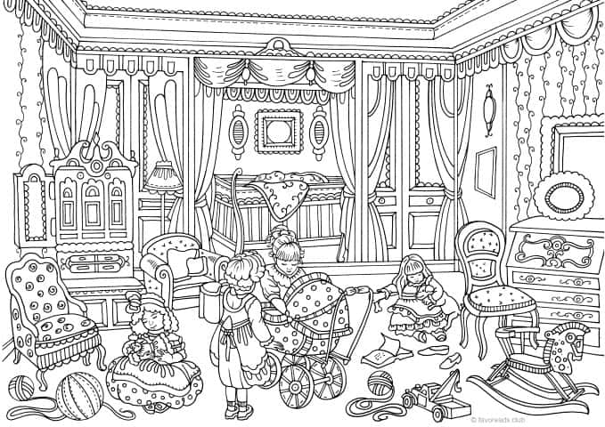 Authentic Architecture – Victorian Children’s Room