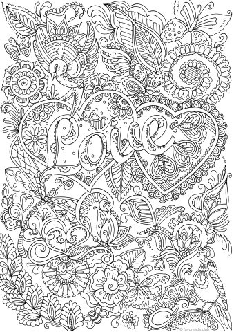 adult coloring pages inspirational